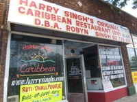 Harry Singh's Original Caribbean Restaurant from front